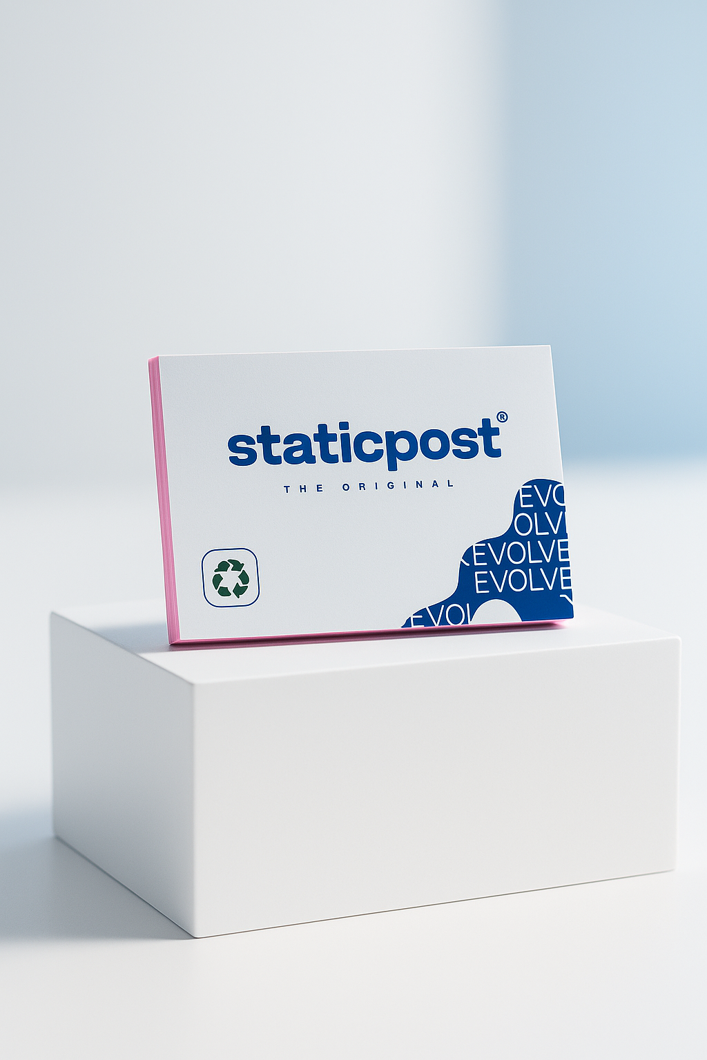 Static post notes - 4 pack